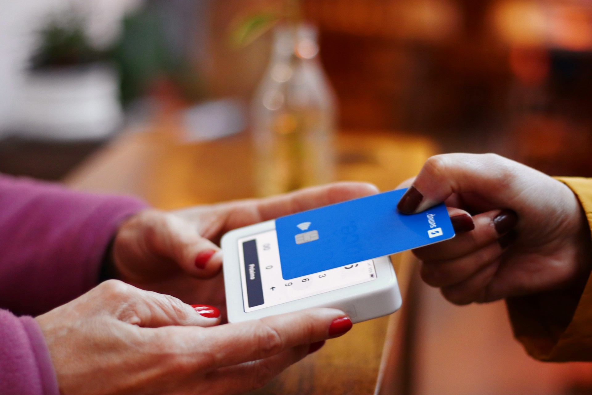payment via card